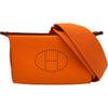 エルメス HERMES ヴィドポッシュ B刻印 オレンジ シルバー金具 トゴ レディース ボディバッグ
