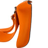 エルメス HERMES ヴィドポッシュ B刻印 オレンジ シルバー金具 トゴ レディース ボディバッグ