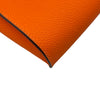 エルメス HERMES ヴィドポッシュ B刻印 オレンジ シルバー金具 トゴ レディース ボディバッグ