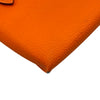 エルメス HERMES ヴィドポッシュ B刻印 オレンジ シルバー金具 トゴ レディース ボディバッグ