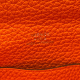 エルメス HERMES ヴィドポッシュ B刻印 オレンジ シルバー金具 トゴ レディース ボディバッグ