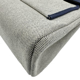 エルメス HERMES エールバッグジップPM Z刻印 ブルー シルバー金具 トワル レディース ショルダーバッグ