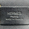 エルメス HERMES エールバッグジップミニ K刻印 ブラック ゴールド金具 トワル レディース ショルダーバッグ
