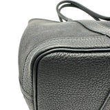エルメス HERMES ガーデンパーティTPM X刻印 ブラック シルバー金具 トワル レディース トートバッグ