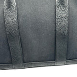 エルメス HERMES ガーデンパーティTPM X刻印 ブラック シルバー金具 トワル レディース トートバッグ