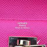エルメス HERMES ケリーウォレット ミディアム D刻印 ローズエクストリーム ゴールド金具 エプソン レディース 二つ折り財布
