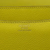 エルメス HERMES コンスタンス3 24 D刻印 ライム ピンクゴールド金具 エバーカラー レディース ショルダーバッグ
