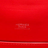 エルメス HERMES サックアドGR24 X刻印 ルージュピヴァンヌ シルバー金具 エバーグレイン レディース リュック・デイパック