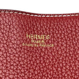 エルメス HERMES ドゥブルセンス45 □Q刻印 クレヴェット・ルージュアッシュ トリヨン レディース トートバッグ