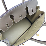 エルメス HERMES バーキン30 パーソナルオーダー C刻印 エトゥープ/トレンチ ゴールド金具 エプソン レディース ハンドバッグ