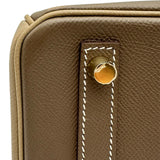 エルメス HERMES バーキン30 パーソナルオーダー C刻印 エトゥープ/トレンチ ゴールド金具 エプソン レディース ハンドバッグ