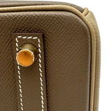 エルメス HERMES バーキン30 パーソナルオーダー C刻印 エトゥープ/トレンチ ゴールド金具 エプソン レディース ハンドバッグ