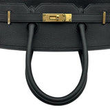 エルメス HERMES バーキン35 Y刻印 ブラック ゴールド金具 トゴ ユニセックス ハンドバッグ