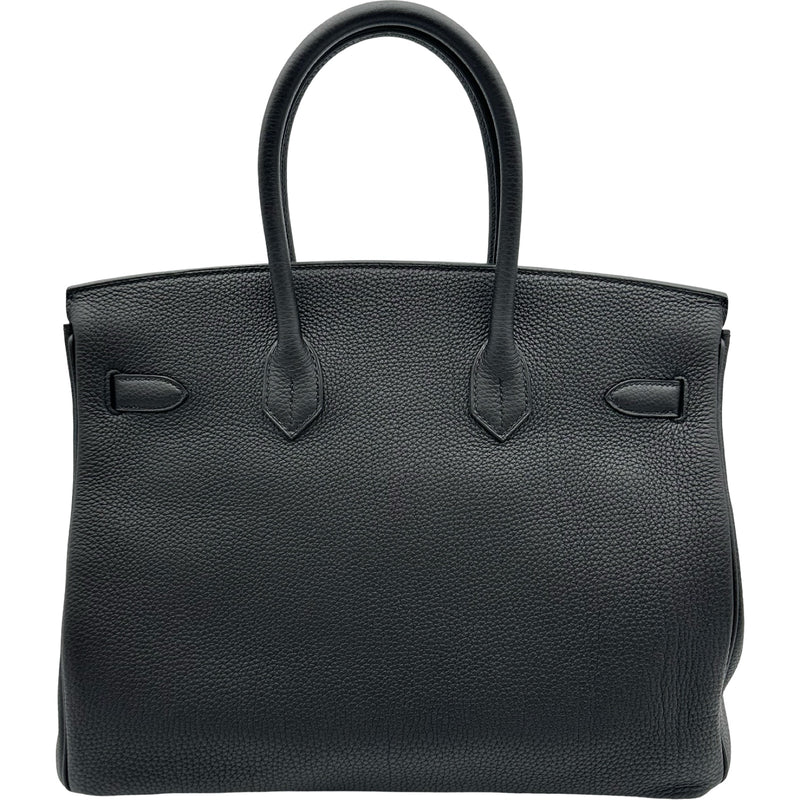 エルメス HERMES バーキン35 Y刻印 ブラック ゴールド金具 トゴ ユニ