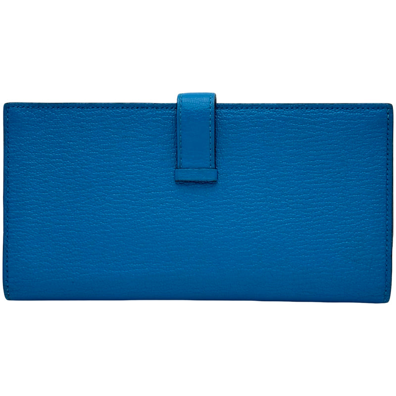 エルメス HERMES ベアンスフレ Z刻印 ブルーフリーダ ゴールド金具