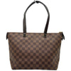 ルイ・ヴィトン LOUIS VUITTON イエナPM N41012 ブラウン ダミエ・エベヌ レディース ハンドバッグ