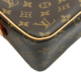 ルイ・ヴィトン LOUIS VUITTON ヴィバ・シテMM M51164 ブラウン モノグラムキャンバス レディース ショルダーバッグ