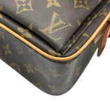 ルイ・ヴィトン LOUIS VUITTON ヴィバ・シテMM M51164 ブラウン モノグラムキャンバス レディース ショルダーバッグ