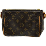 ルイ・ヴィトン LOUIS VUITTON ヴィバ・シテPM M51165 ブラウン モノグラムキャンバス レディース ショルダーバッグ