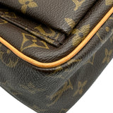 ルイ・ヴィトン LOUIS VUITTON ヴィバ・シテPM M51165 ブラウン モノグラムキャンバス レディース ショルダーバッグ
