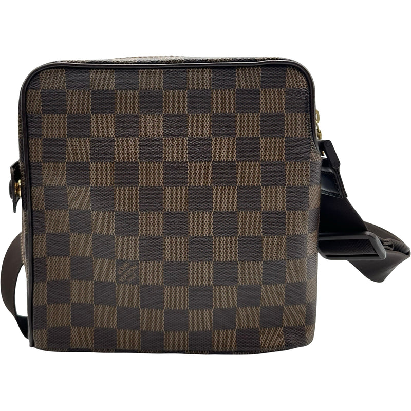 良品 ルイヴィトン ダミエ オラフPM ショルダー バッグ ブラウン. ルイ・ヴィトン LOUIS VUITTON オラフPM N41442 ブラウン ダミエ