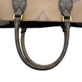 ルイ・ヴィトン LOUIS VUITTON オンザゴーMM M45321 ブラウン ジャイアント/モノグラムキャンバス/リバース レディース ハンドバッグ