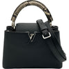 ルイ・ヴィトン LOUIS VUITTON カプシーヌBB N92040 ブラック トリヨン/パイソン レディース ショルダーバッグ