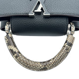 ルイ・ヴィトン LOUIS VUITTON カプシーヌBB N92040 ブラック トリヨン/パイソン レディース ショルダーバッグ