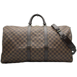 ルイ・ヴィトン LOUIS VUITTON キーポル・バンドリエール 55 N41414 ブラウン ダミエ・エベヌ メンズ ショルダーバッグ