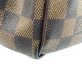 ルイ・ヴィトン LOUIS VUITTON キーポル・バンドリエール55 N41414 ブラウン ダミエ ユニセックス ボストンバッグ