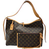 ルイ・ヴィトン LOUIS VUITTON キャリオールMM M46197 ブラウン モノグラムキャンバス レディース ショルダーバッグ