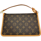 ルイ・ヴィトン LOUIS VUITTON キャリオールMM M46197 ブラウン モノグラムキャンバス レディース ショルダーバッグ
