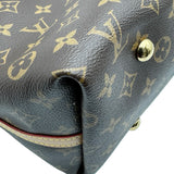 ルイ・ヴィトン LOUIS VUITTON キャリオールMM M46197 ブラウン モノグラムキャンバス レディース ショルダーバッグ