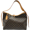 ルイ・ヴィトン LOUIS VUITTON キャリオールMM M46197 ブラウン モノグラムキャンバス レディース ショルダーバッグ