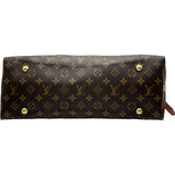 ルイ・ヴィトン LOUIS VUITTON キャリオールMM M46197 ブラウン モノグラムキャンバス レディース ショルダーバッグ