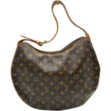 ルイ・ヴィトン LOUIS VUITTON クロワッサンGM M51511 ブラウン モノグラムキャンバス レディース ショルダーバッグ