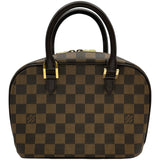 ルイ・ヴィトン LOUIS VUITTON サリア・ミニ N51286 ブラウン ダミエ・エベヌ レディース ハンドバッグ