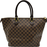 ルイ・ヴィトン LOUIS VUITTON サレヤMM N51182 ブラウン ダミエ・エベヌ レディース トートバッグ