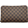 ルイ・ヴィトン LOUIS VUITTON サンルイ N51993 ブラウン ダミエ ユニセックス クラッチバッグ