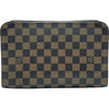 ルイ・ヴィトン LOUIS VUITTON サンルイ N51993 ブラウン ダミエ メンズ クラッチバッグ