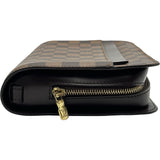 ルイ・ヴィトン LOUIS VUITTON サンルイ N51993 ブラウン ダミエ メンズ クラッチバッグ