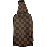 ルイ・ヴィトン LOUIS VUITTON ジェロニモス N51994 ブラウン ダミエ ユニセックス ボディバッグ