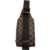 ルイ・ヴィトン LOUIS VUITTON ジェロニモス N51994 ブラウン ダミエ メンズ ボディバッグ