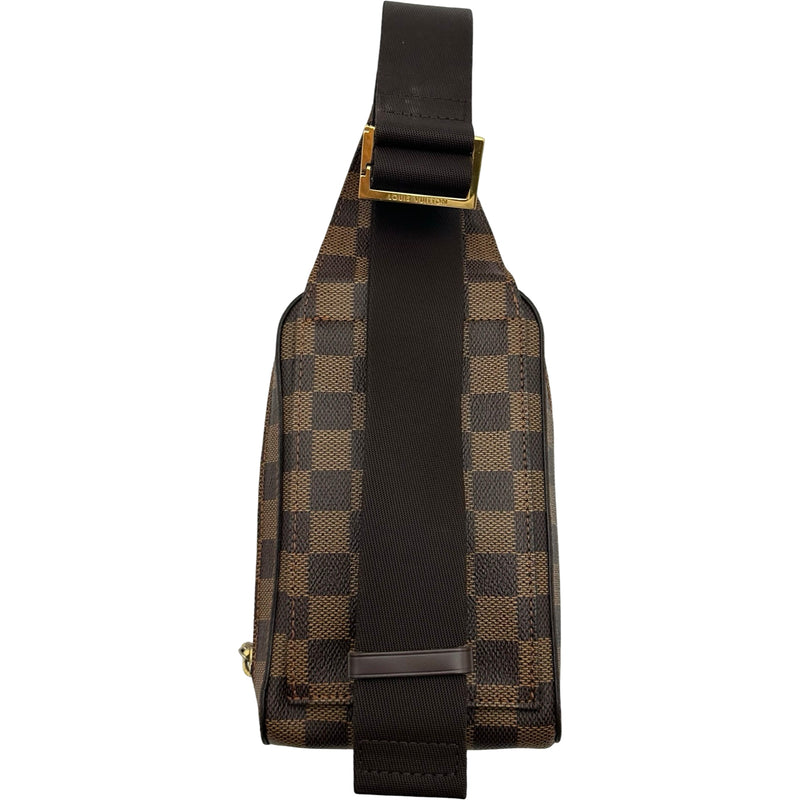 ルイ・ヴィトン LOUIS VUITTON ジェロニモス N51994 ブラウン ダミエ