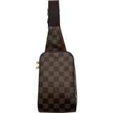 ルイ・ヴィトン LOUIS VUITTON ジェロニモス N51994 ブラウン ダミエ メンズ ボディバッグ