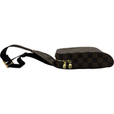 ルイ・ヴィトン LOUIS VUITTON ジェロニモス N51994 ブラウン ダミエ メンズ ボディバッグ