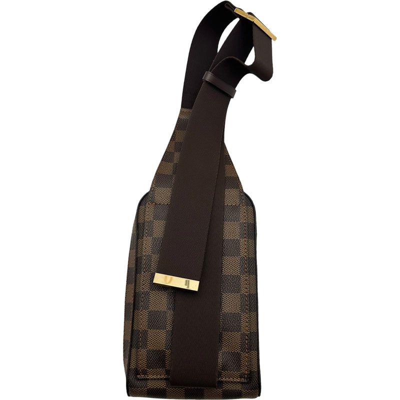 ルイ・ヴィトン LOUIS VUITTON ジェロニモス N51994 ブラウン ダミエ