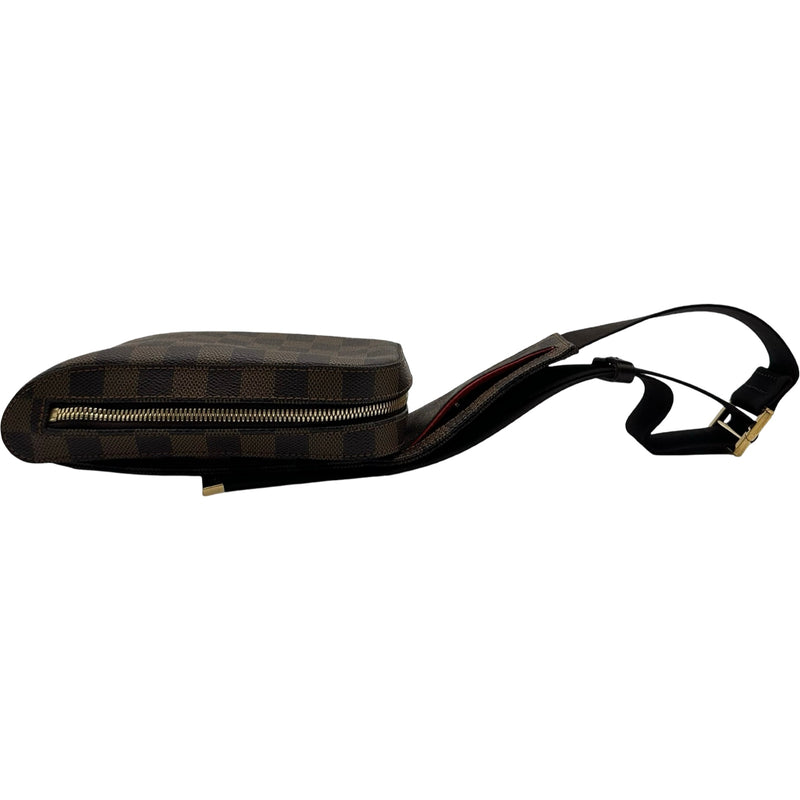 ルイ・ヴィトン LOUIS VUITTON ジェロニモス N51994 ブラウン ダミエ