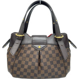 ルイ・ヴィトン LOUIS VUITTON システィナPM N41542 ブラウン ダミエ レディース ショルダーバッグ