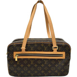 ルイ・ヴィトン LOUIS VUITTON シテGM M51181 ブラウン モノグラムキャンバス レディース ショルダーバッグ